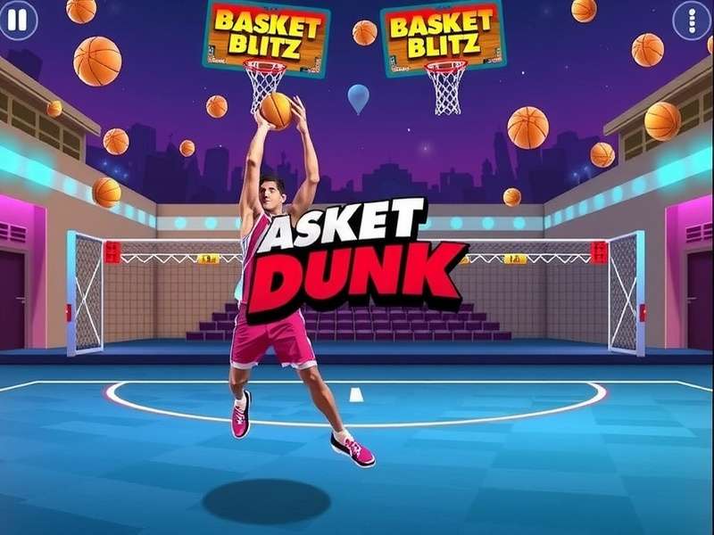 Basket Blitz Desi Dunk Gameplay